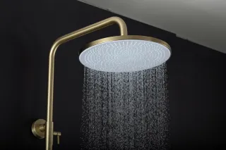 Душевая стойка Gappo G2499-33 золотой сатин